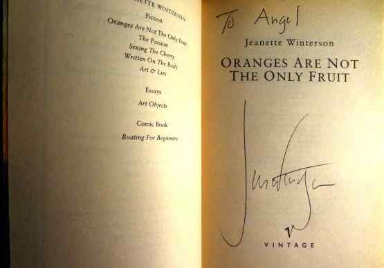 Jeanette Winterson Signature